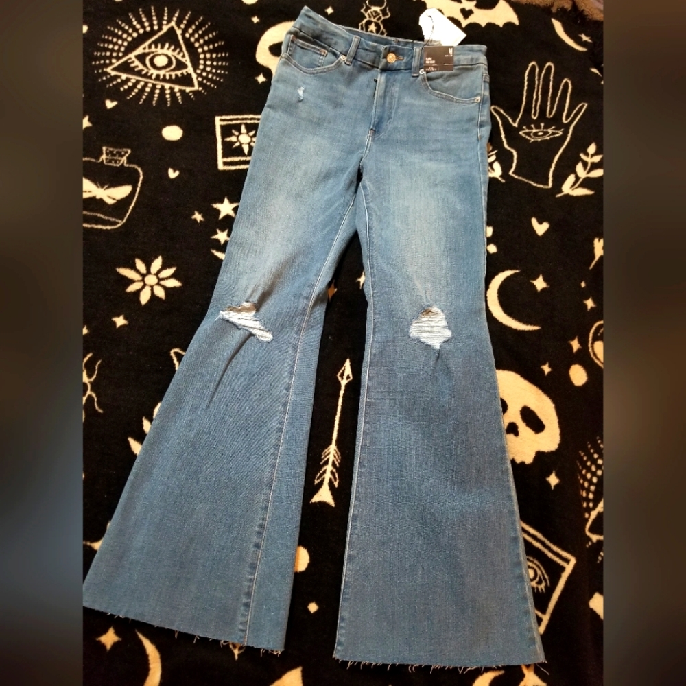 Womens Express Flare jeans medium